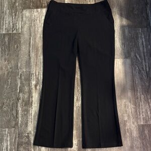 Soho Apparel Classic Black Flare Dress Pants NWOT